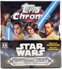 2019 Topps Star Wars Chrome Legacy Hobby Box